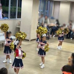 チアダンスの様子