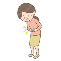 腹痛イメージ